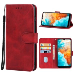 For Huawei Y6 Pro 2019 Leather Phone Case(Red) (OEM)