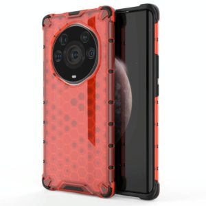 For Honor Magic3 Pro+ Shockproof Honeycomb PC + TPU Case(Red) (OEM)