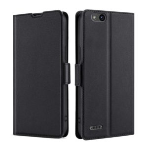 For ZTE Tempo X / N9137 Ultra-thin Voltage Side Buckle Flip Leather Case(Black) (OEM)