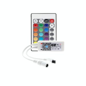 Smart Phone Control Music and Timer Mode Home Mini WIFI LED RGB Controller, type:RGB IR Controller (OEM)