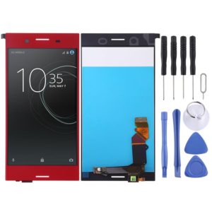 OEM LCD Screen for Sony Xperia XZ Premium with Digitizer Full Assembly(Red) (OEM)
