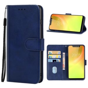 Leather Phone Case For Blackview A30(Blue) (OEM)