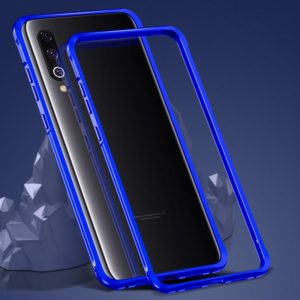 For Xiaomi Mi 9 Shockproof Ultra-thin Metal Protective Frame(Blue) (OEM)