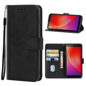 Leather Phone Case For Infinix Smart 2(Black) (OEM)