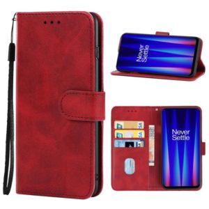 For OnePlus Nord CE 2 5G Leather Phone Case(Red) (OEM)