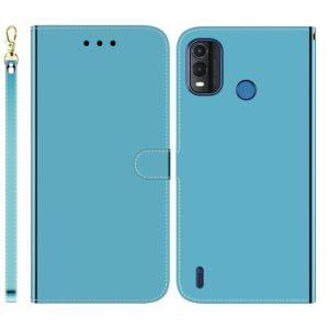 For Nokia G11 Plus Imitated Mirror Surface Horizontal Flip Leather Phone Case(Blue) (OEM)