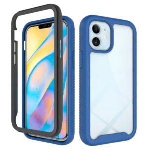 For iPhone 12 mini Starry Sky Solid Color Series Shockproof PC + TPU Protective Case(Royal Blue) (OEM)