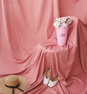 1 x 1.2m Photo Background Cloth Increased Widened Photography Cloth Live Broadcast Solid Color Cloth(Deep Pink) (OEM)