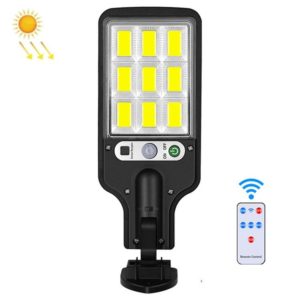 616 Solar Street Light LED Human Body Induction Garden Light, Spec: 108 COB With Remote Control (OEM)
