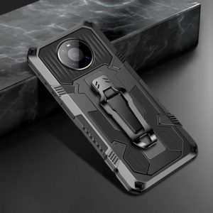 For Huawei Mate 40 Pro Machine Armor Warrior Shockproof PC + TPU Protective Case(Black) (OEM)