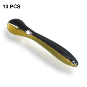 10 PCS Luya Bait Loach Bionic Bait Fishing Supplies, Specification: 2G / 6.7cm(Loach Color) (OEM)