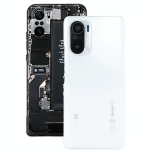 Original Battery Back Cover for Xiaomi Poco F3 M2012K11AG(White) (OEM)