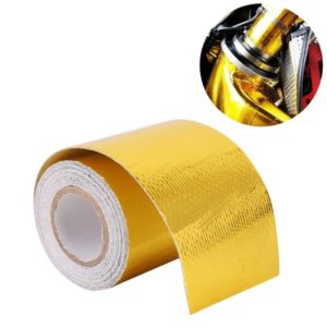 5m Exhaust Wrap Auto Motor Exhaust Heat Shield Aluminum Foil Paper Heat Resistant Wrap (OEM)