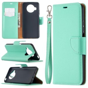 For Xiaomi Mi 10T Lite 5G Litchi Texture Pure Color Horizontal Flip Leather Case with Holder & Card Slots & Wallet & Lanyard(Green) (OEM)