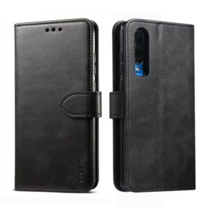 For Huawei P30 GUSSIM Business Style Horizontal Flip Leather Case with Holder & Card Slots & Wallet(Black) (GUSSIM) (OEM)