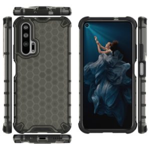 For Huawei Honor 20 Pro Shockproof Honeycomb PC + TPU Case(Grey) (OEM)