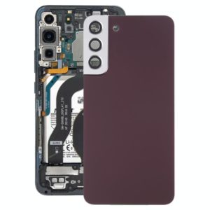 For Samsung Galaxy S22+ 5G SM-S906B Battery Back Cover with Camera Lens Cover (Purple) (OEM)