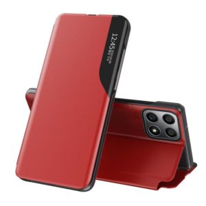 For Honor X8 2022 / X30i / Play6T Pro Attraction Flip Holder Leather Phone Case(Red) (OEM)