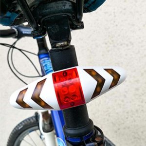 Bicycle Steering Lights Wireless Remote Control Mountain Bike Tail Lights Riding Lights Flashing Lights(White) (OEM)