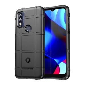 For Motorola G Pure Full Coverage Shockproof TPU Phone Case(Black) (OEM)