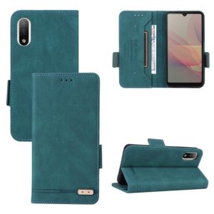 For Sony Xperia Ace III Magnetic Clasp Flip Leather Phone Case(Green) (OEM)