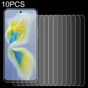 10 PCS 0.26mm 9H 2.5D Tempered Glass Film For Tecno Camon 18i (OEM)