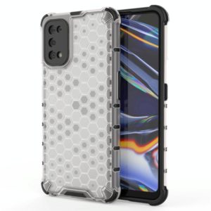 For OPPO Realme 7 Pro Shockproof Honeycomb PC + TPU Case(White) (OEM)