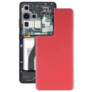 For Samsung Galaxy S21 Ultra 5G Battery Back Cover (Red) (OEM)