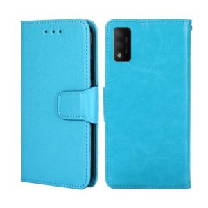 For TCL 30T/T603DL Crystal Texture Leather Phone Case(Light Blue) (OEM)