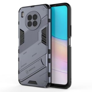 For Huawei nova 8i Foreign Version Punk Armor 2 in 1 PC + TPU Shockproof Case with Invisible Holder(Grey) (OEM)
