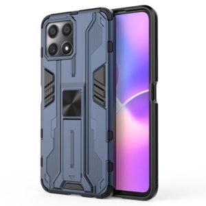 For Honor X30i / Play5T Pro / X8 4G CN Supersonic PC + TPU Holder Phone Case(Blue) (OEM)