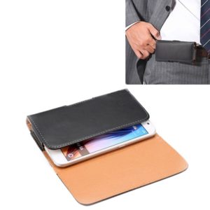 For iPhone X & Galaxy S6 / G920 Crazy Horse Texture Vertical Flip Leather Case / Waist Bag with Back Splint (OEM)