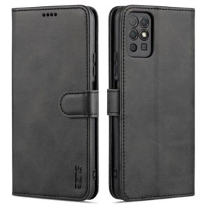 For Honor Play 5T Youth AZNS Skin Feel Calf Texture Horizontal Flip Leather Case with Card Slots & Holder & Wallet(Black) (AZNS) (OEM)