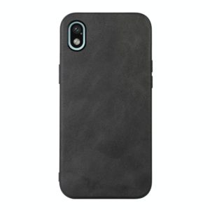 For Sony Xperia ACE III Cowhide Texture PU Phone Case(Black) (OEM)