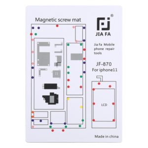 JIAFA JF-870 Magnetic Pad Screw Board for iPhone 11 (JIAFA) (OEM)