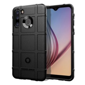 For Galaxy A21 Full Coverage Shockproof TPU Case(Black) (OEM)