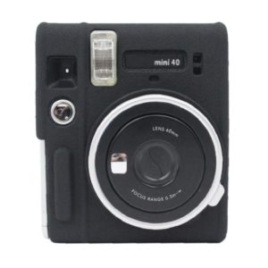 Soft Silicone Protective Case for Fujifilm Instax mini 40 (Black) (OEM)