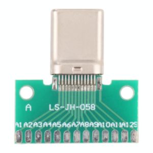 Double-sided Positive and Negative Type C Male Test Board USB 3.1 with PCB 24pin Welded (OEM)