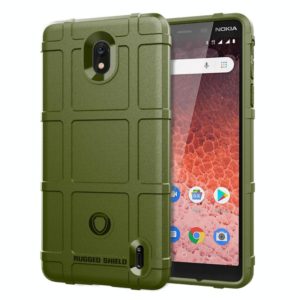 For Nokia 1.3 Full Coverage Shockproof TPU Case(Army Green) (OEM)