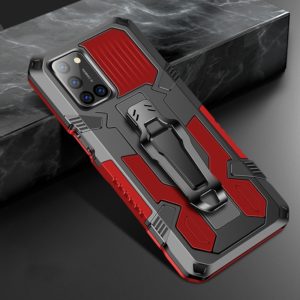 For OPPO A72 Machine Armor Warrior Shockproof PC + TPU Protective Case(Red) (OEM)