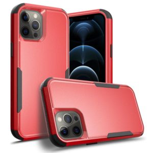 For iPhone 11 Pro Max TPU + PC Shockproof Protective Case (Red + Black) (OEM)