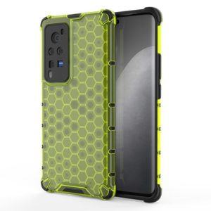 For vivo X60 Shockproof Honeycomb PC + TPU Protective Case(Green) (OEM)