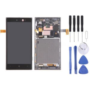 TFT LCD Screen for Nokia Lumia 830 Digitizer Full Assembly with Frame (Black) (OEM)