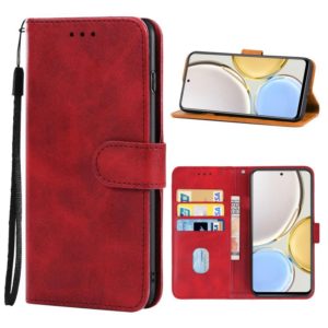 For Honor X9 5G Leather Phone Case(Red) (OEM)