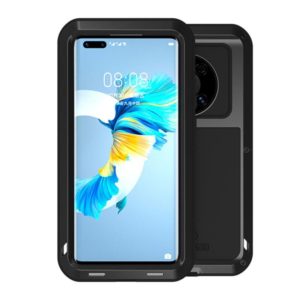 For Huawei Mate 40 LOVE MEI Metal Shockproof Waterproof Dustproof Protective Case without Glass(Black) (OEM)