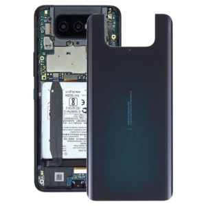 Glass Battery Back Cover for Asus Zenfone 7 Pro ZS671KS(Jet Black) (OEM)