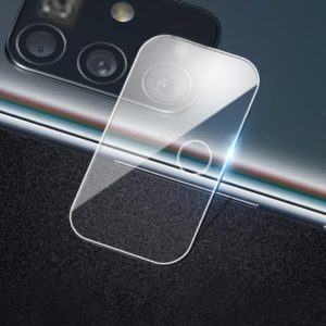 10 PCS For Galaxy A91 0.3mm 2.5D 9H Rear Camera Lens Flexible Tempered Glass Film (OEM)