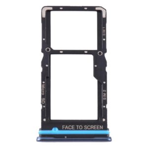 SIM Card Tray + SIM Card Tray / Micro SD Card Tray for Xiaomi Mi 10T Lite 5G (Blue) (OEM)