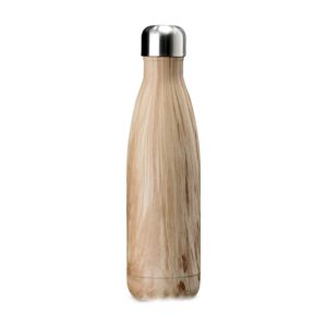 Thermal Cup Vacuum Flask Heat Water Bottle Portable Stainless Steel Sports Kettle(Dark Khaki) (OEM)