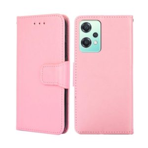 For OnePlus Nord CE 2 Lite 5G Crystal Texture Leather Phone Case(Pink) (OEM)
